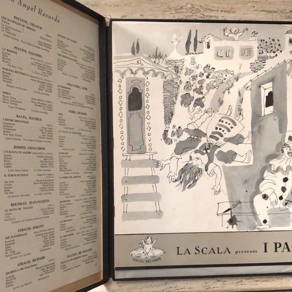 Mascagni And Leoncavallo Triple Vinyl Lp Set - Picture 3 of 16